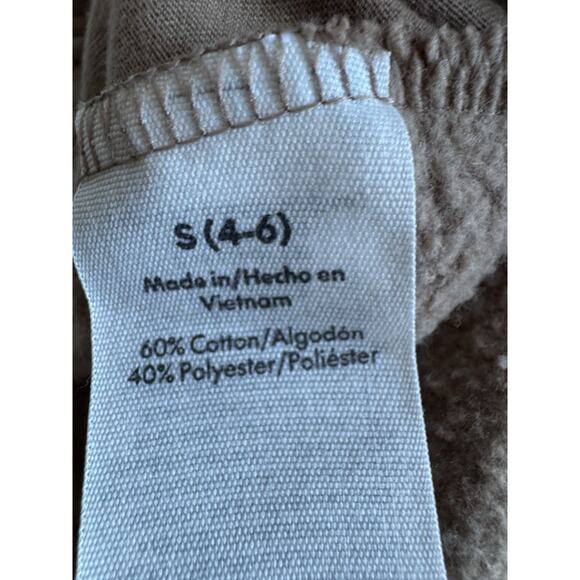 4 for $10 No boundaries Fleece Biege Shorts S - Picture 5 of 6